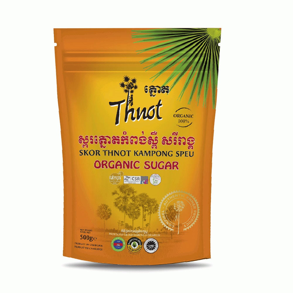 Đường thốt nốt hữu cơ Campuchia Confirel organic thnot sugar