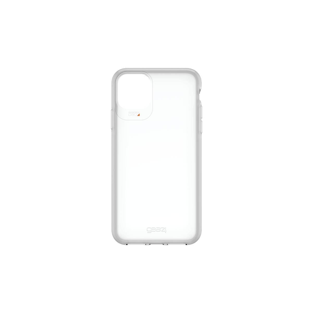 Ốp lưng chống sốc Pro Max siêu mỏng GEAR4 D3O Hampton Apple dành cho iPhone 11 Pro Max - Light Grey - ICB65HTNLGY