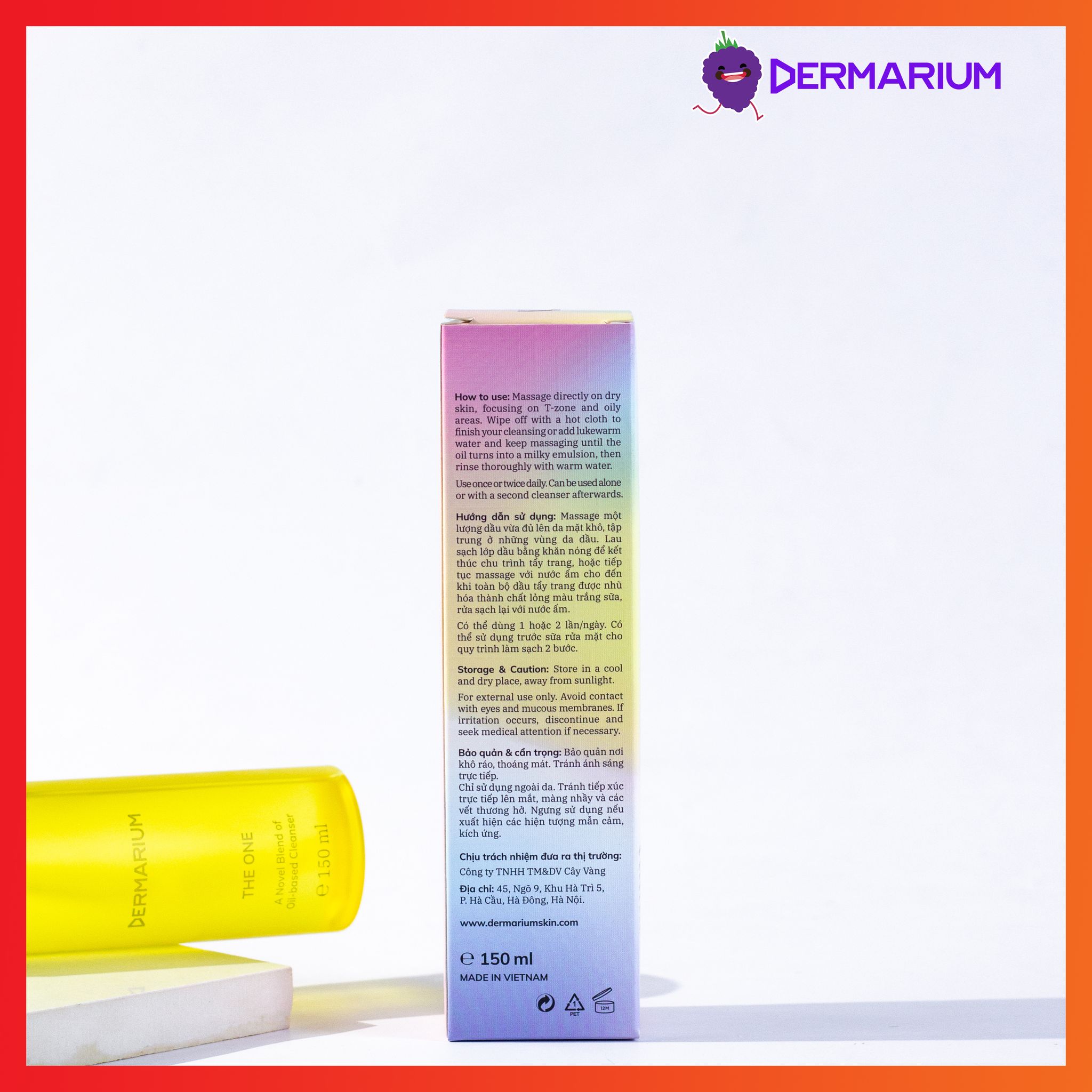 Dermarium The One - Dầu tẩy trang 2% SA