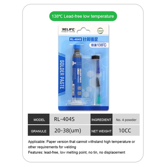 Thiếc hàn ống relife rl-403s và rl-404s