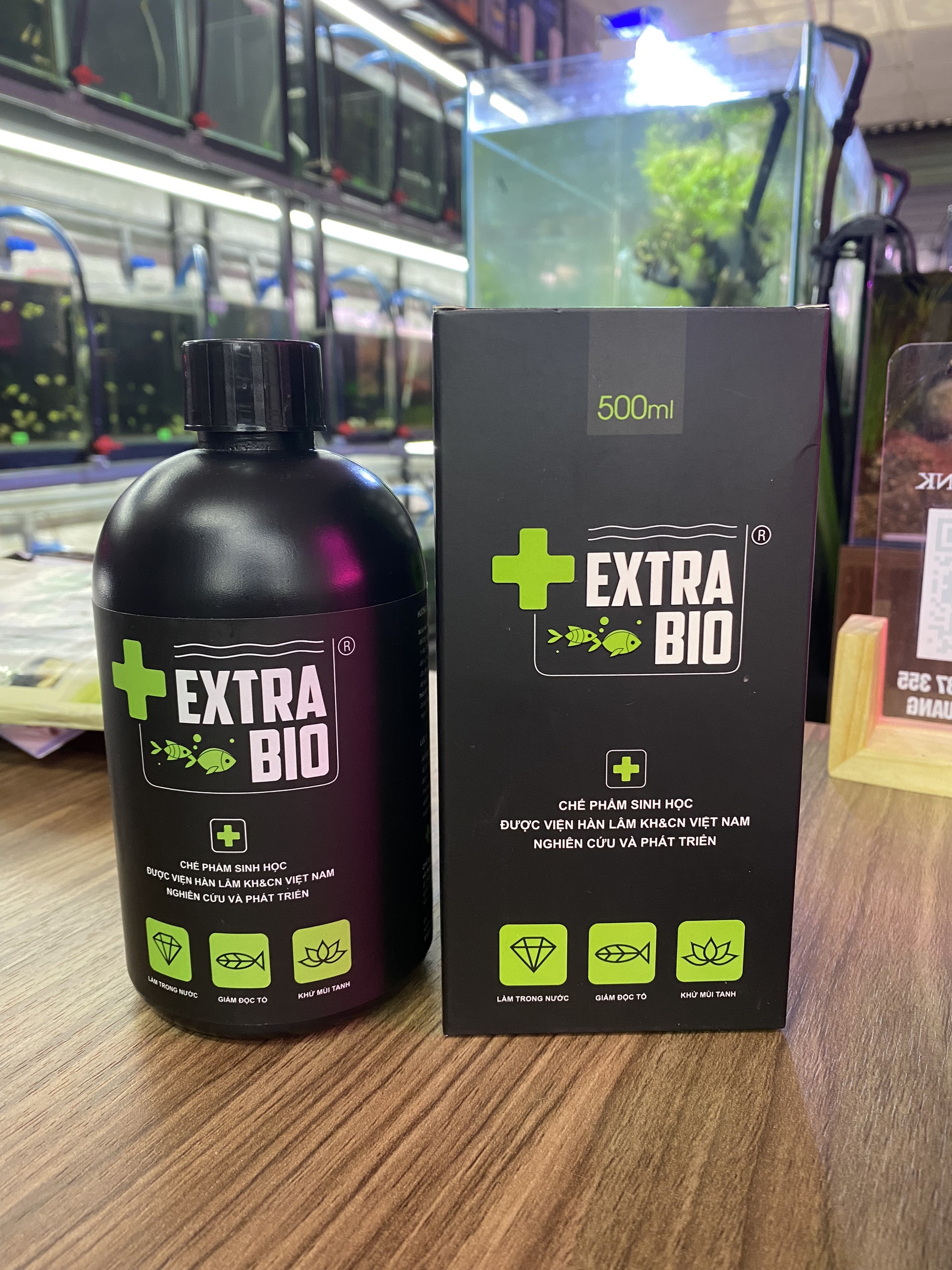 Chế phẩm sinh học Extra Bio làm trong nước
