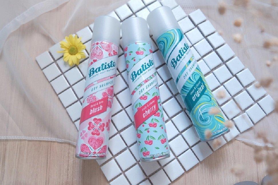 Xịt gội đầu khô Batiste Dry Shampoo Cherry 200ml