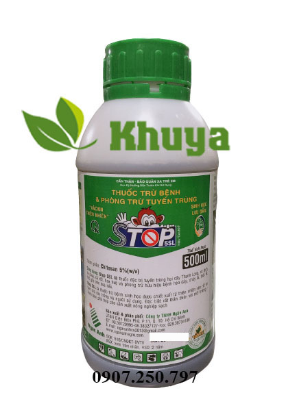 Thuốc trừ bệnh và phòng trừ tuyến trùng Stop 5SL