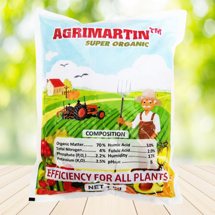 Phân hữu cơ dạng viên Agrimartin nhập khẩu tại Bỉ 1kg