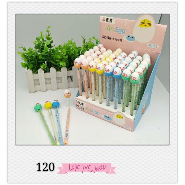 BÚT CHÌ ĐỐT QUẢ TRỨNG CẢM XÚC