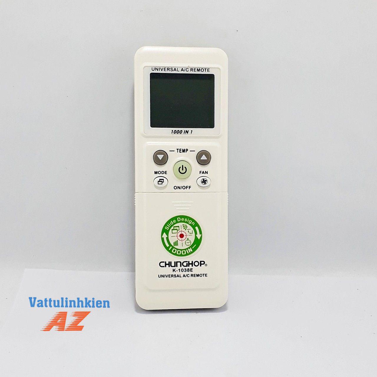 Điều khiển điều hòa đa năng CHUNGHOP K-1038E