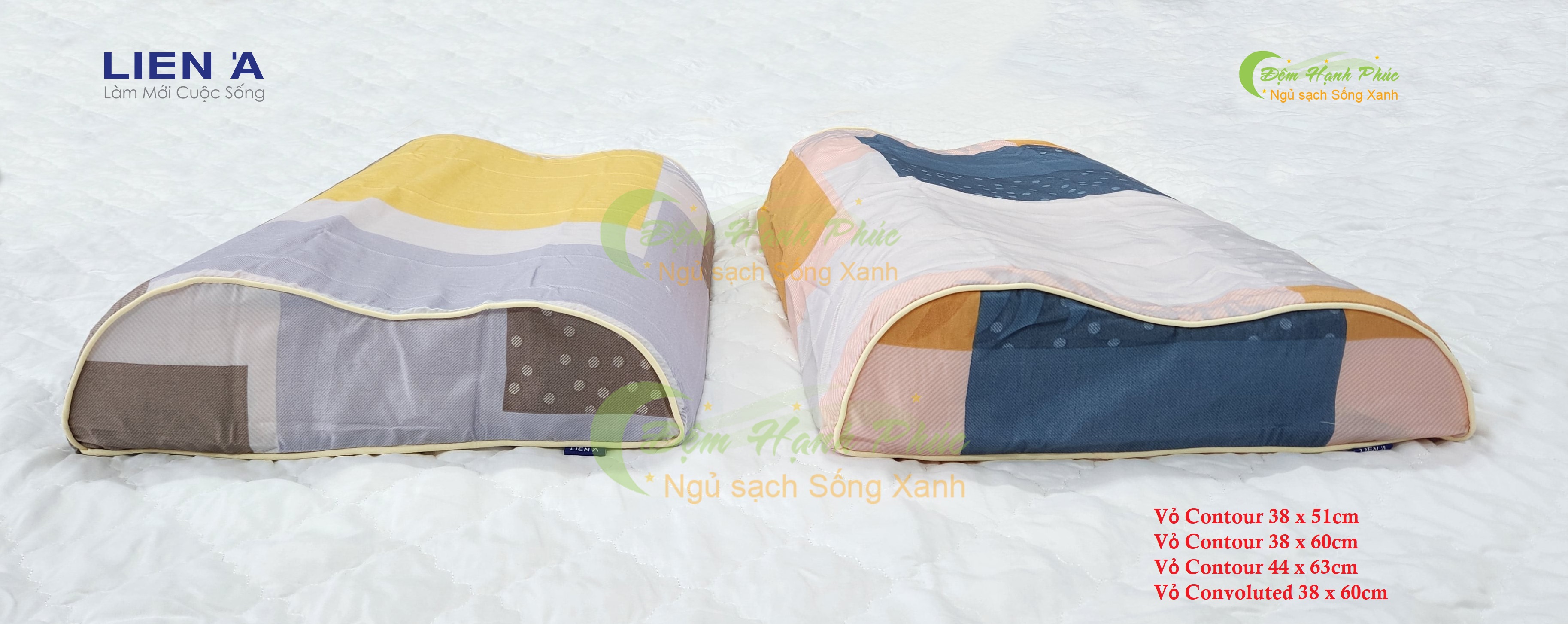 Vỏ gối đầu Liên Á - Chính hãng 100%