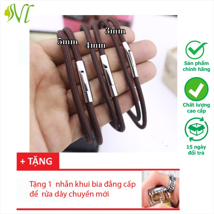 Dây chuyền nam dù thái nam khóa thông minh xịn xò xài nước tốt kiểu hottrend -  Người Đẹp Vì Lụa