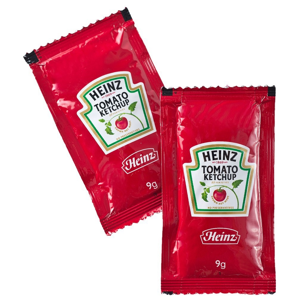 ♠☢♀ Tương cà Heinz 9gr – Tomato ketchup (halal)