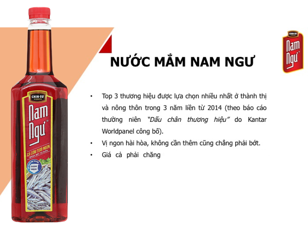 Nước Mắm Nam Ngư 500ml/ 750ml/900ml