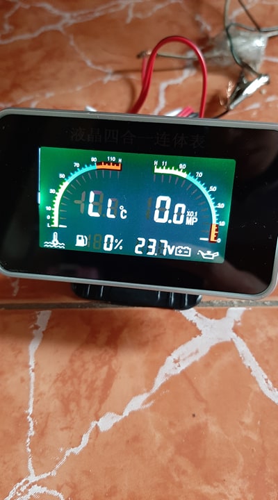ĐỒNG HỒ BÁO NHIỆT TRÊN XE