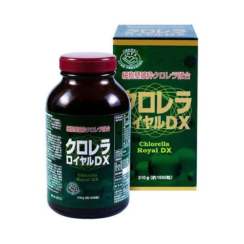 TẢO LỤC CHLORELLA ROYAL DX (HỘP 1550 VIÊN)