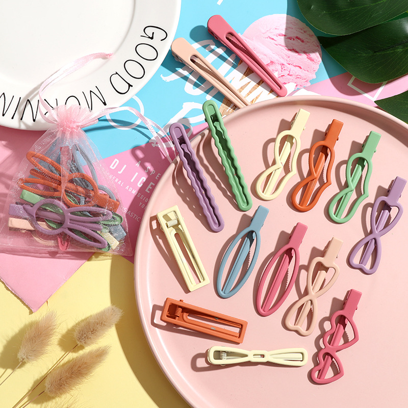 Set Kẹp Tóc 7 Món Cho Các Nàng Siêu Xinh