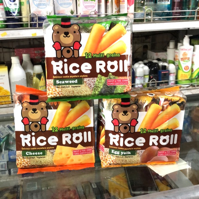 Bánh Ngũ Cốc 12 Que Rice Roll 160g
