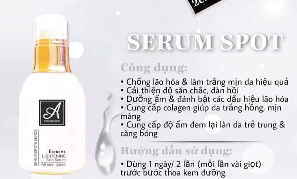 Serum Spot A Cosmetics Hàng Chính Hãng