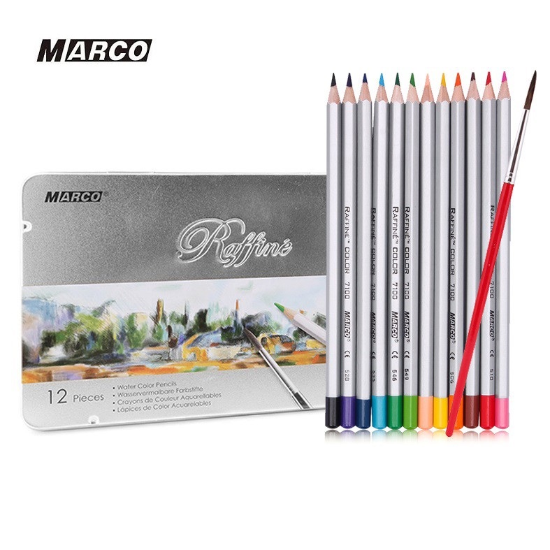 Bộ bút chì mầu nước Marco Raffine