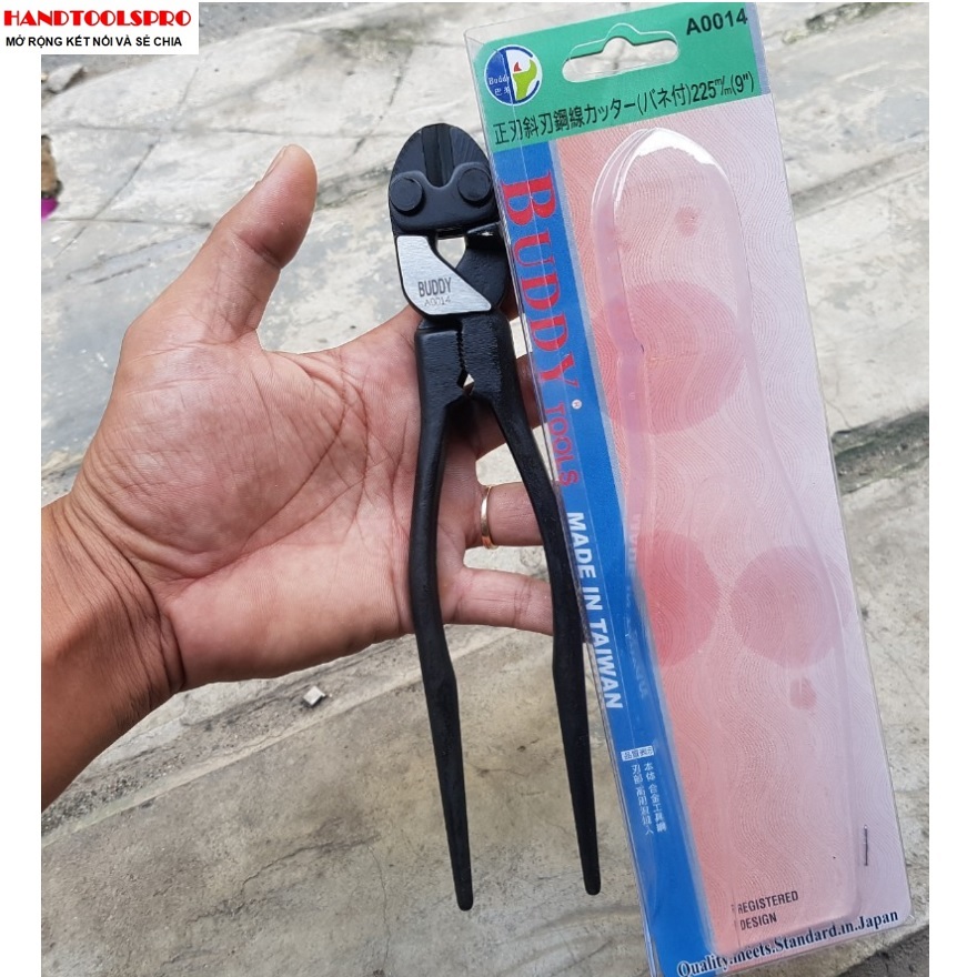 9″ Kìm cộng lực mini CẮT THÉP SIÊU BÉN A0014 BUDDY
