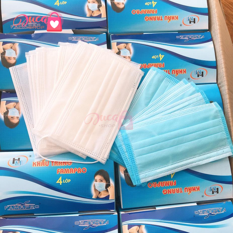 Khẩu Trang Y Tế 4 Lớp FAMAPRO