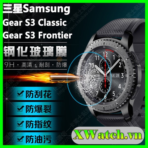 Cường lực sikai samsung gear s2 , gear s3 frotiner , gear sport cao cấp