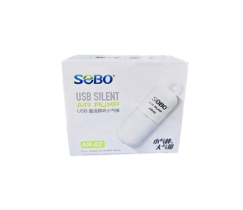 Sủi oxy usb sobo ar-02 - sủi oxi usb mini cho bể cá