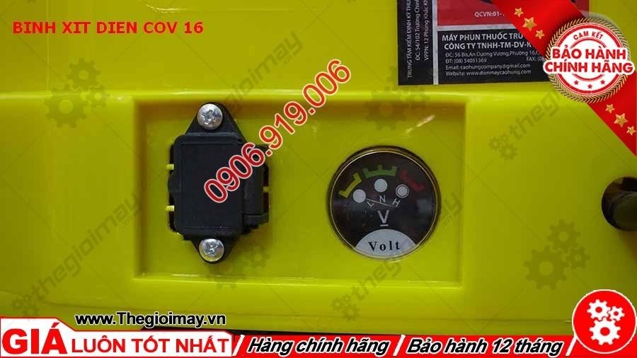 [HCM]Bình xịt điện con ong vàng COV 16D