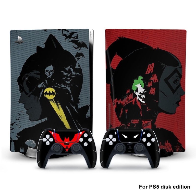 Venom Disk skin sticker Digital for ps5 Decal cover Console 2 Controller Skin Sticker disk version skins Game Accessories