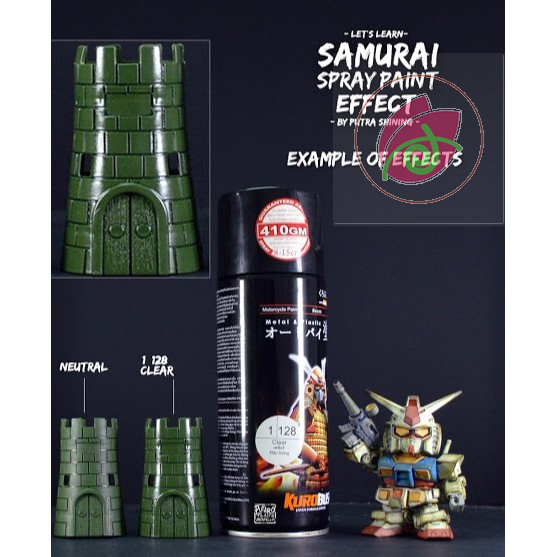 1.128 Sơn Samurai Bóng trong