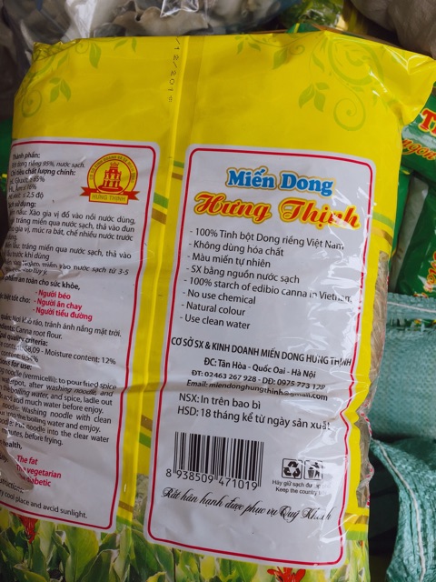 1kg Miến Dong Hưng Thịnh