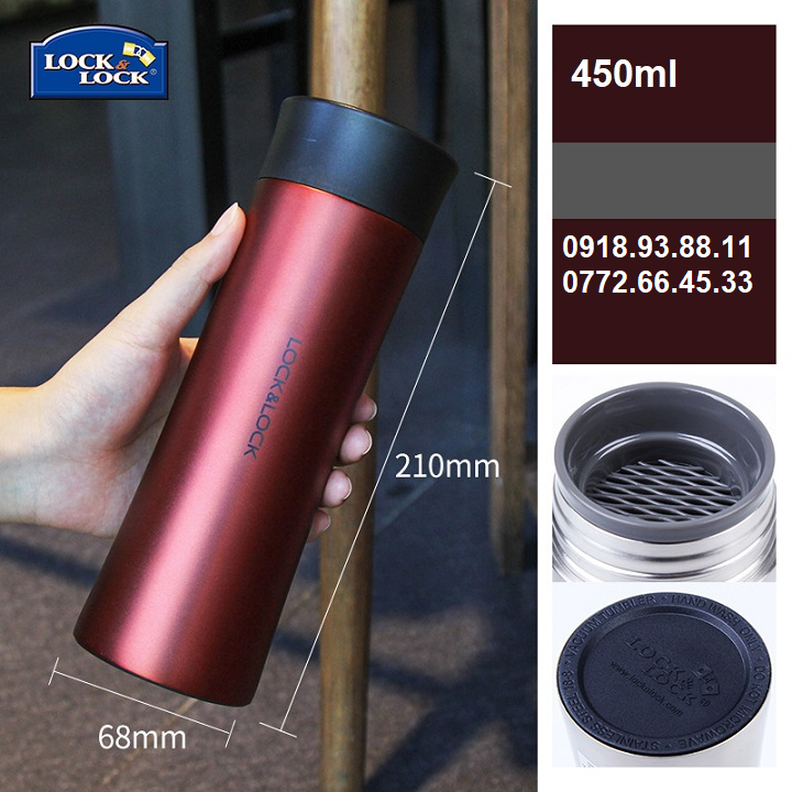 [HCM]bình giữ nhiệt lock&lock 450 ml - bình giữ nhiệt 450ml