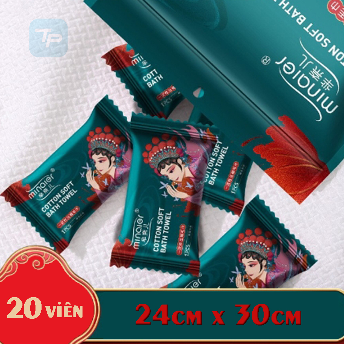 Gói 20 viên Khăn Nén MINAIER