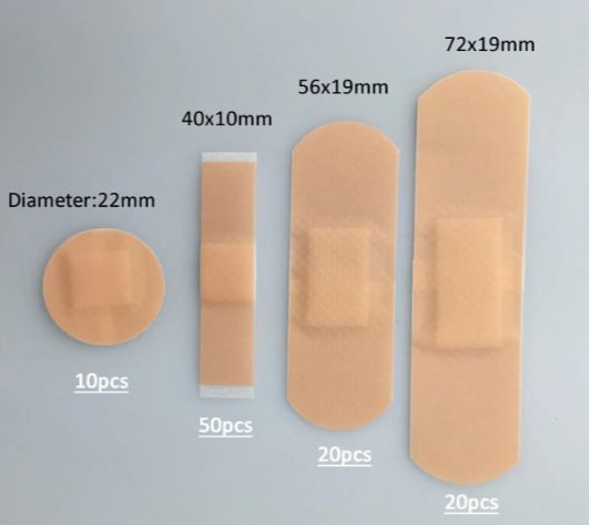 [HCM]Hộp 100 miếng băng keo cá nhân dán vết thương đủ size
