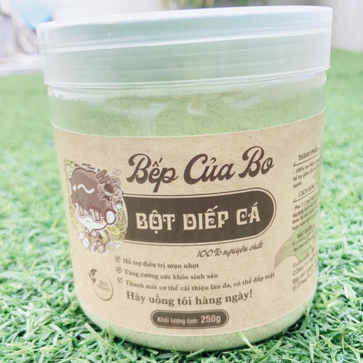 Bột Diếp Cá Nguyên Chất -  250g