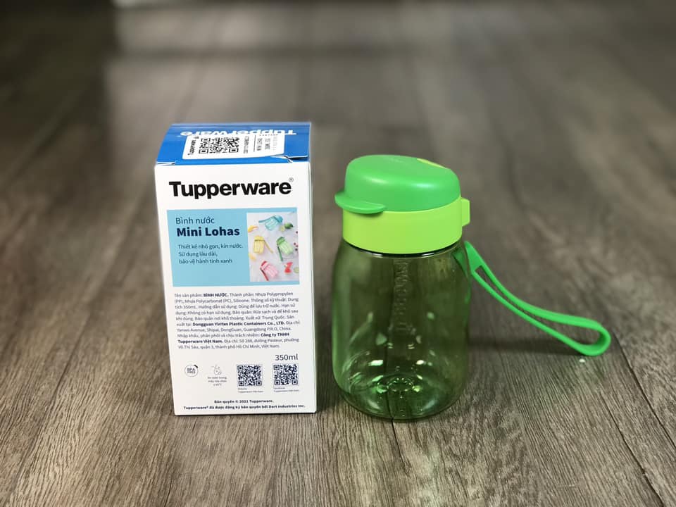 Bình nước Mini Lohas 350ml- tupperware chính hãng