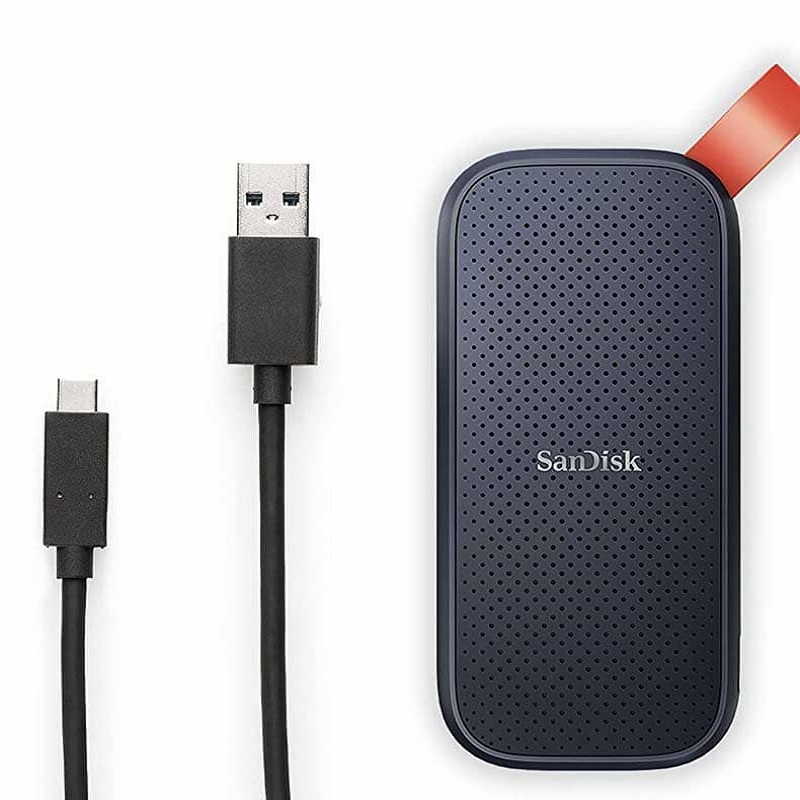 Ổ cứng di động SSD External Sandisk E30 Portable dung lượng 1TB / 2TB 800MB/s (2 dung lượng tuỳ chọn) phụ kiện 1986