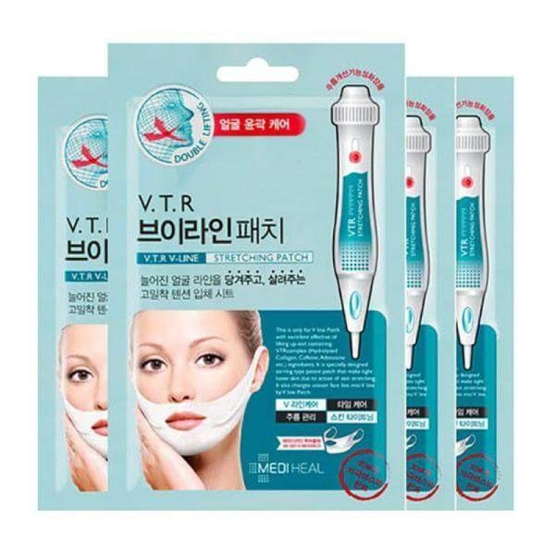 MẶT NẠ VLINE MEDIHEAL V.T.R STRETCHING PATCH KOREA