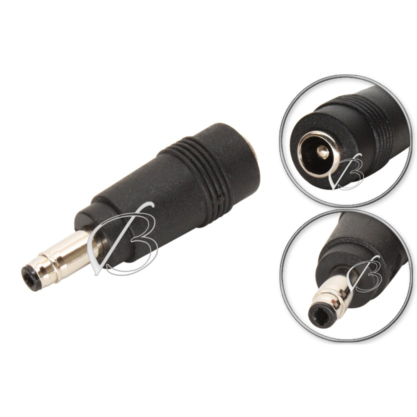 Đầu sạc hp 4.8x1.7mm - đầu đạn có ngấn
