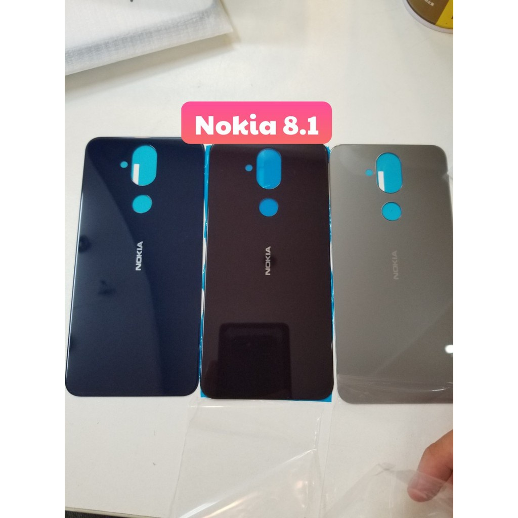 Nắp lưng nokia x7 / nokia 8.1 đủ màu giao hàng hỏa tốc bh 1 đổi 1