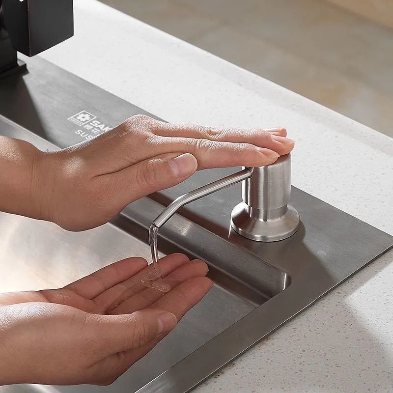 Vòi dẫn nước nước rửa chén inox 304 gắn bồn rửa bát