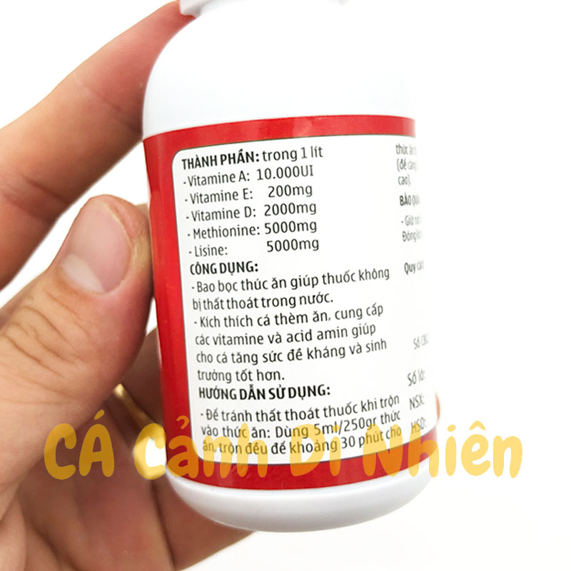 Chất kết dính thức ăn GELL BEST cho cá cảnh 100ML