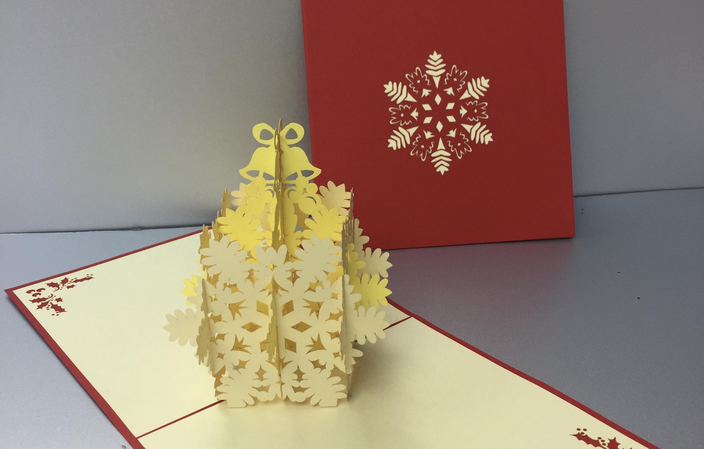 Snowflakes 2 - Noel - 3D Card