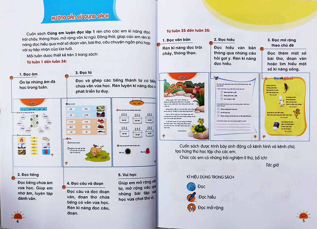 Sách cho bé - Cùng em luyện đọc tiếng Việt lớp 1