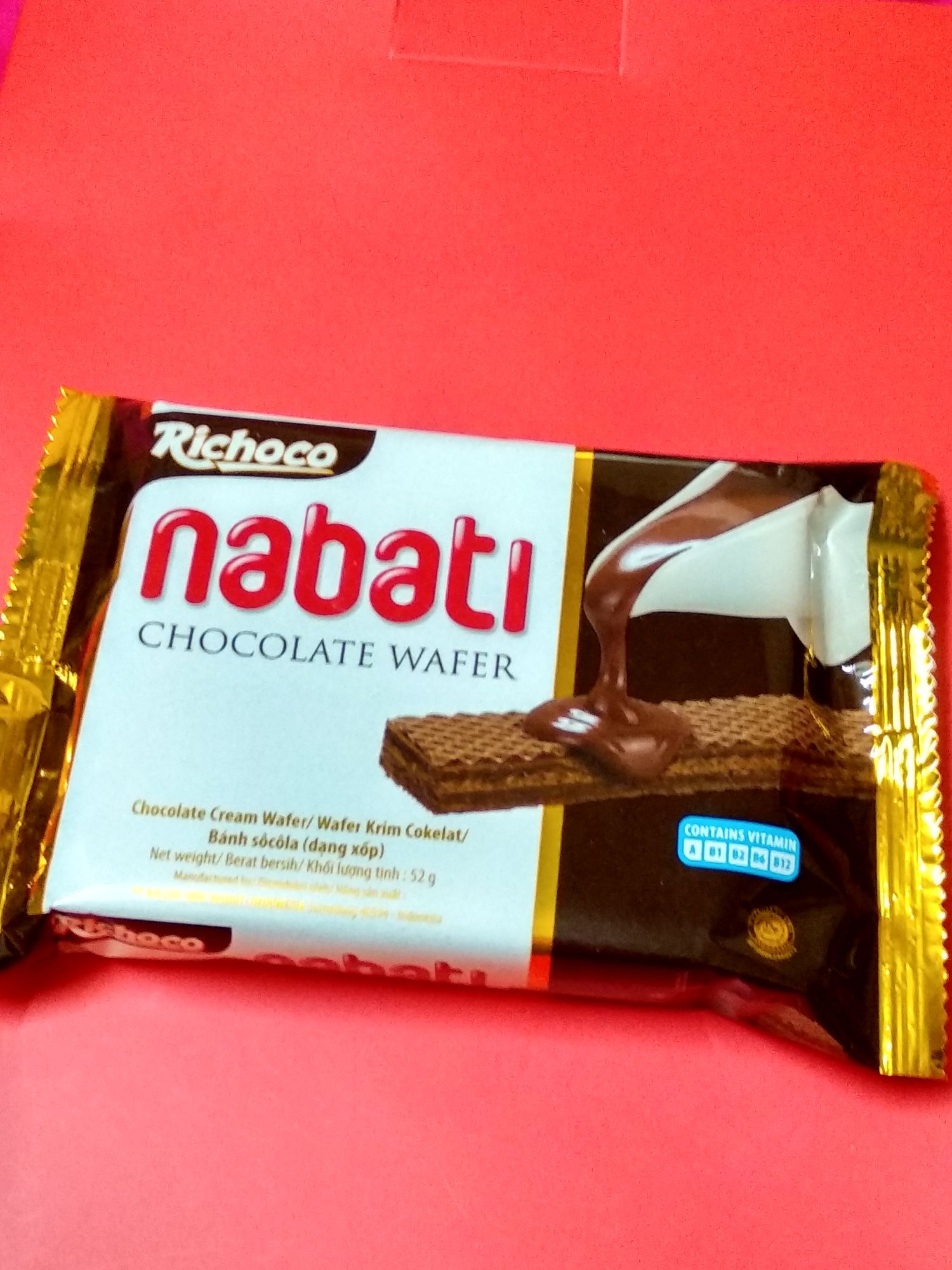 Bánh xốp Nabati chocolate (52g)
