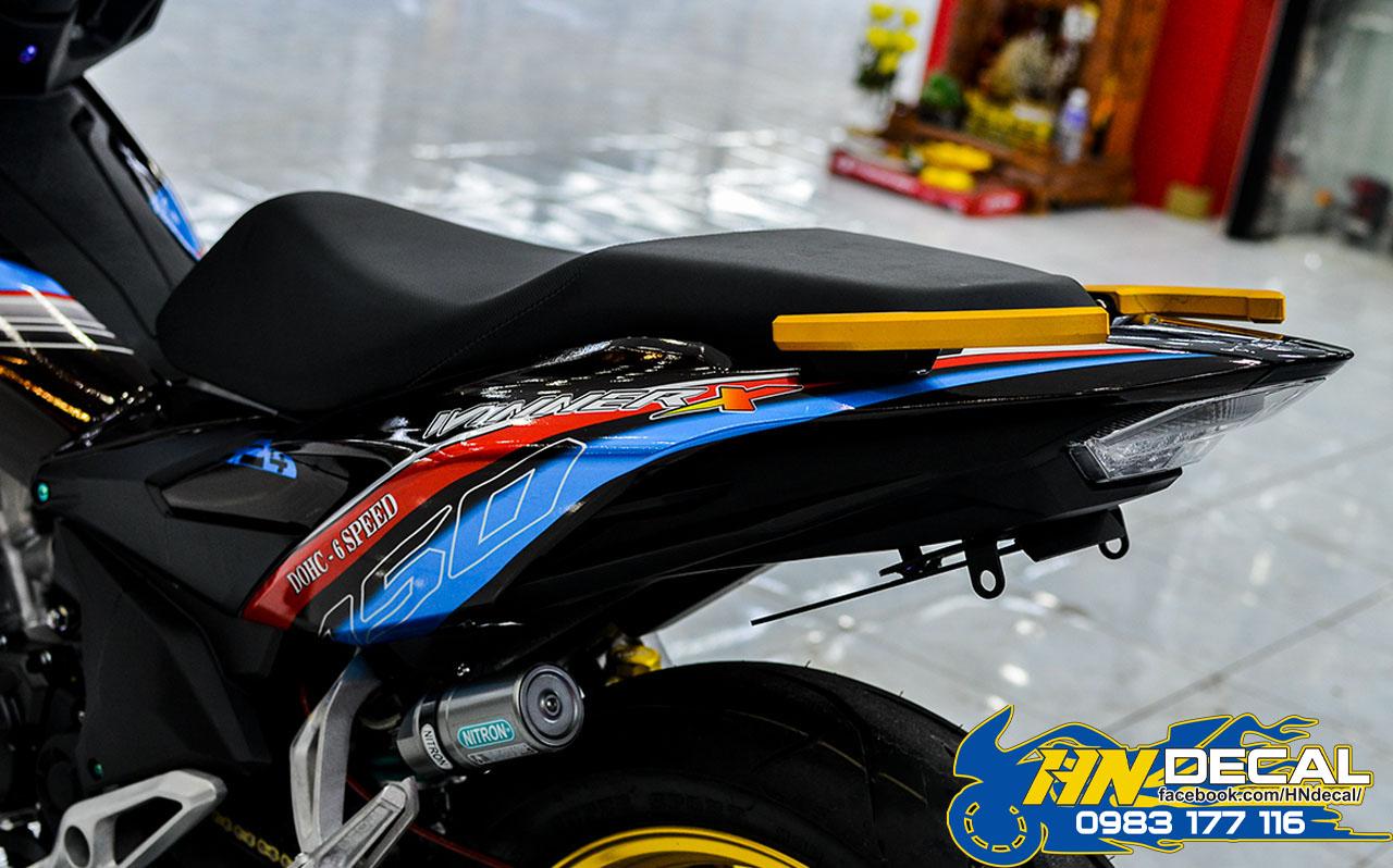 Tem Trùm Winner X Đen Xanh HP4