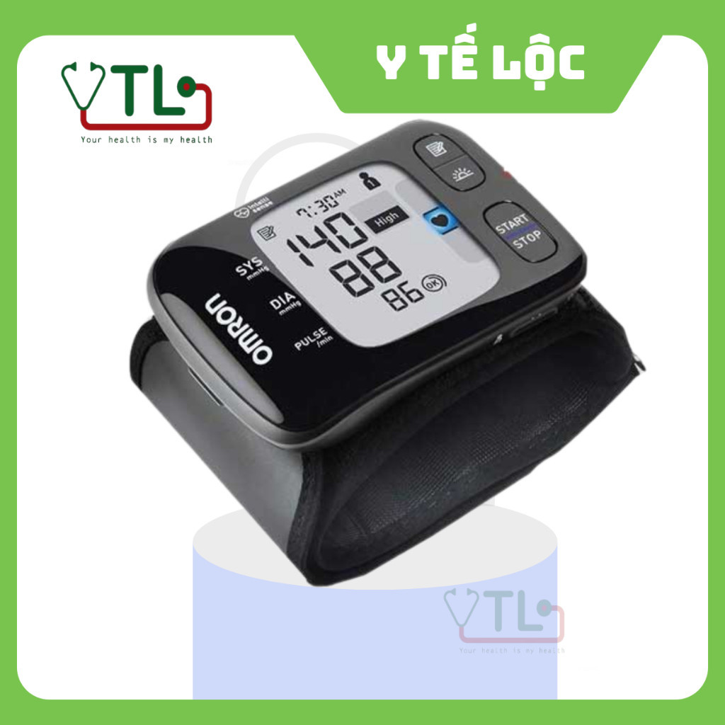 Máy Đo Huyết Áp Cổ Tay Cao Cấp Omron Hem-6232