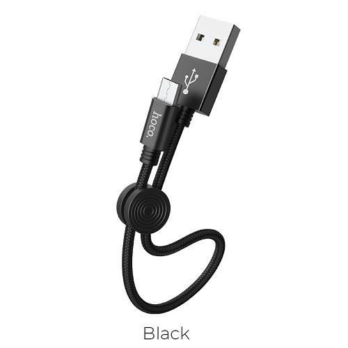 [HCM]Cáp Sạc MICRO USB Hoco X35 Dài 25CM Dây Dù Cho Android - BH 12 Tháng 1 đổi 1 (MÀU SẮC NGẪU NHIÊN) - Hoàng Yến Computer