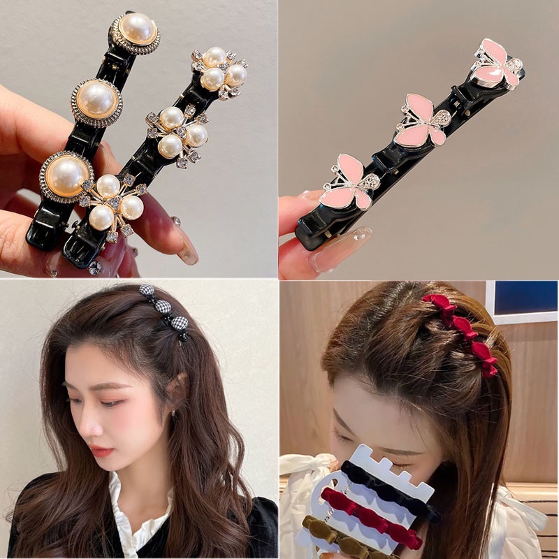 Kẹp Tóc Bện Thời Trang Hàn Quốc Cho Nữ