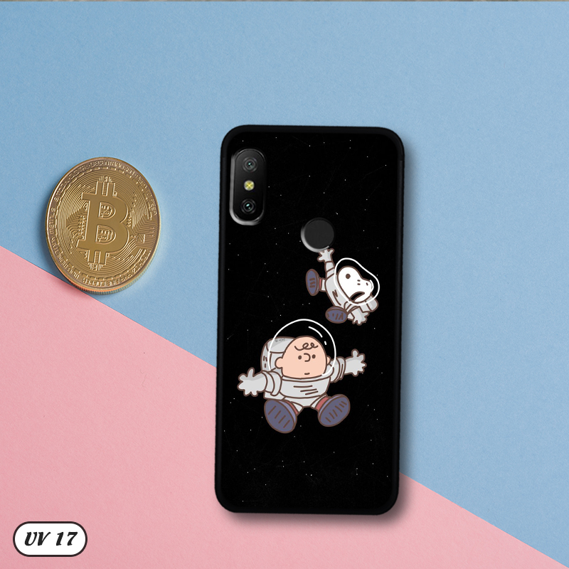 Ốp Xiaomi Mi A2 LITE lưng nhám -ngộ nghĩnh