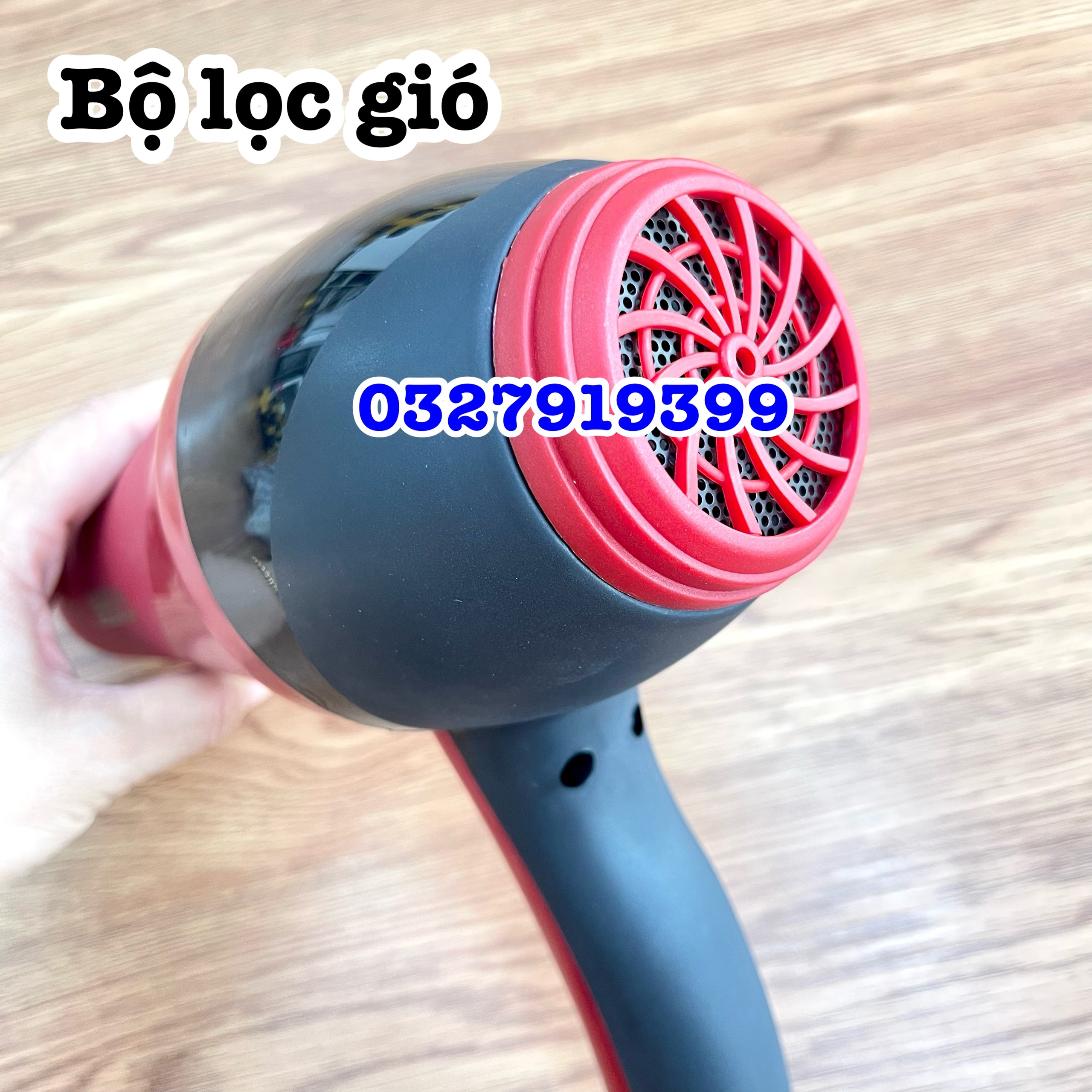 Máy Sấy Tóc VIP 6669 - 2400W Chuẩn Salon, Công Suất Lớn, Thiết Kế Chắc Chắn, Tốc Độ Sấy Nhanh, Luồng Khí Nóng Dịu Nhẹ, Có Đầu Sấy Dẹt 11mm, Dây Dài 3.1m, Bảo Hành 03 Tháng