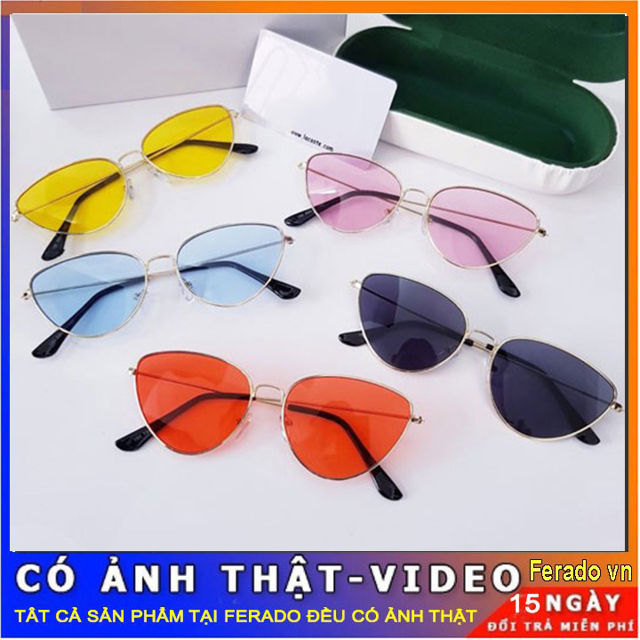 Mắt kính hot trend mắt xếch tinh tế