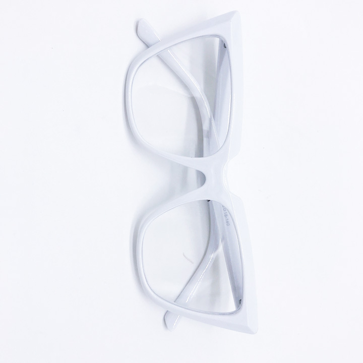 Glasses plastic frame cat eye high-grade Korean men women cube anti-glare fashion rather be eye myopia